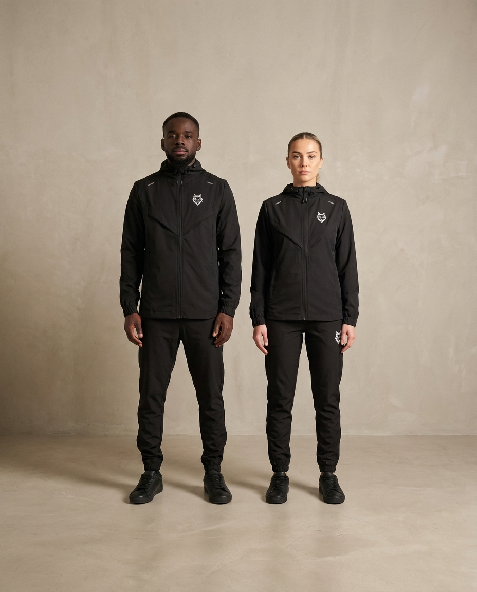 Survetement Alpha noir, homme et femme, Le Loup Street