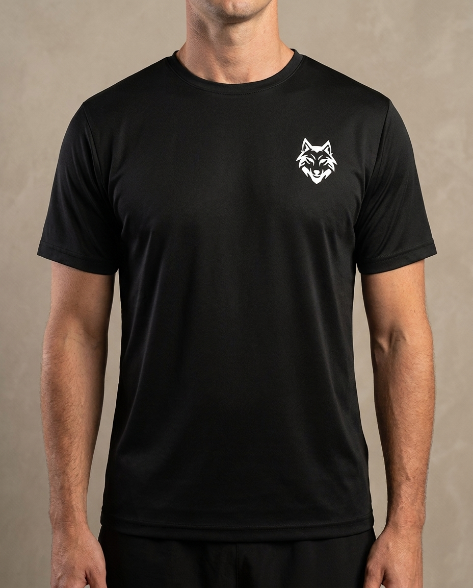 T-shirt Essential noir, Le Loup Street